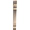 Ekena Millwork Olympic Slat Smooth Bracket, Douglas Fir, 3 1/2"W x 26"D x 34"H BKT04X26X34OLY06SDF - alternate 2